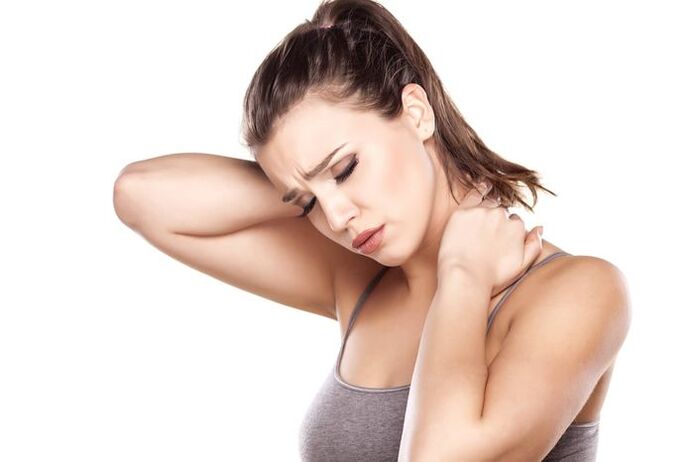 Ból i sztywność szyi - objawy osteochondrozy szyjnej